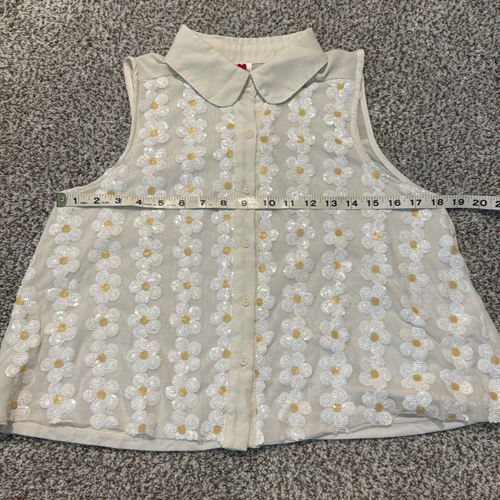 Button down tank top - Picture 3 of 5